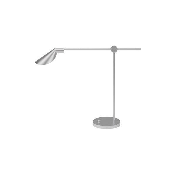 MS021 Table Lamp, polished steel, Fritz Hansen