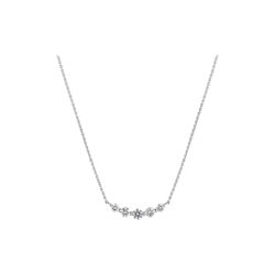 Tiara Necklace | Piccolo | 14 kt. White gold | 0,37 ct, Sif Jakobs Jewellery