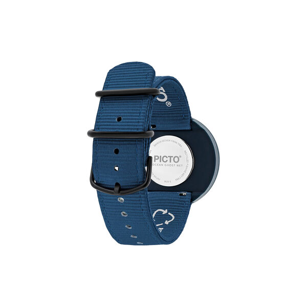 Picto Wrist Watch, deep blue/deep blue, PICTO