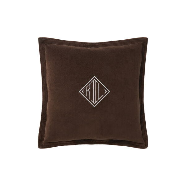 C Velvet Chocolate Cushion Cover, Ralph Lauren Home