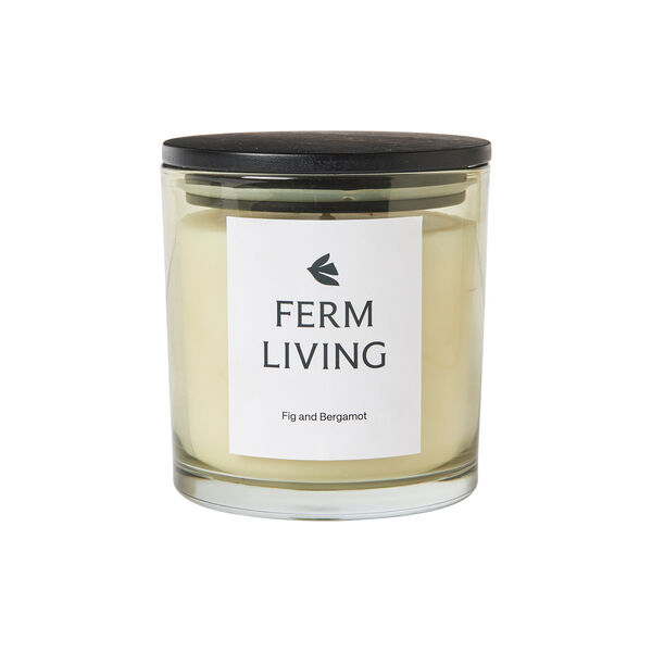 Vitto Scented Candle 1 wick, light celedon, Ferm Living