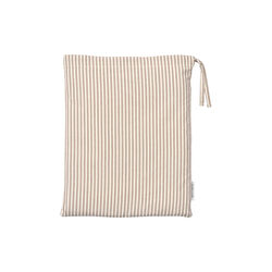 Bedding, brown beach stripe, Studio Feder