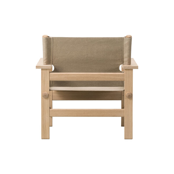 The Canvas Chair, oiled oak/canvas, Fredericia Furniture