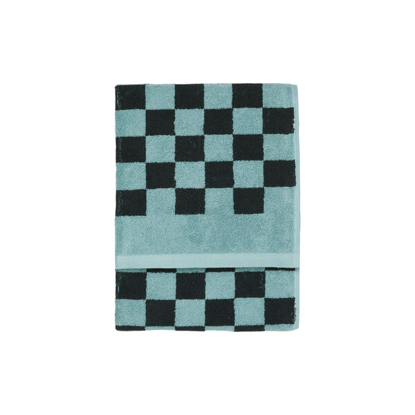 Checker Towel, aquamarine, Marc O'Polo