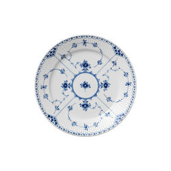 Blue Fluted Half Lace Plate Ø 27 cm, Royal Copenhagen