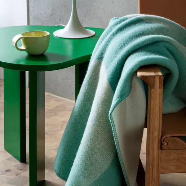 MOON Throw, tranquille green, Røros Tweed