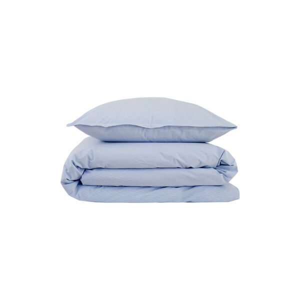 Vintage Stripes Bed Linen, blue, Geismars Væverier
