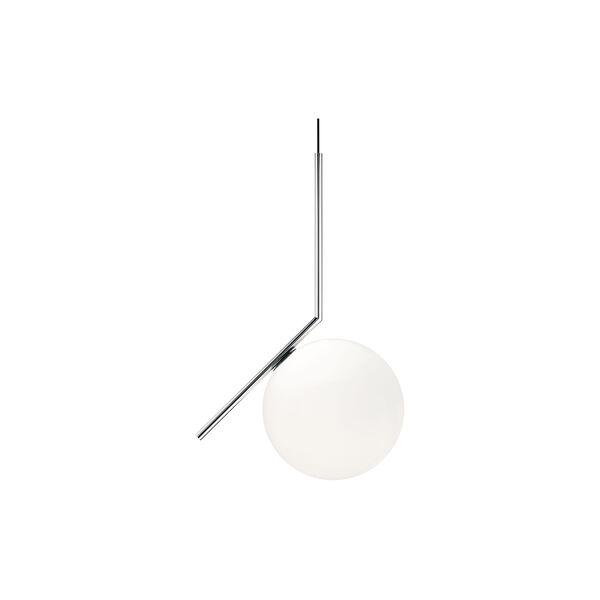 Flos IC S2 pendant, chrome, Flos