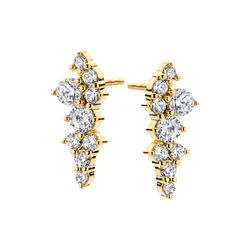 ARIA EARRING, gold plated, Spirit Icons