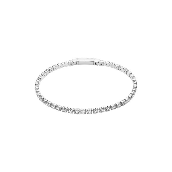 Ellera Grande Bracelet | &Oslash; 17 | Sterling silver/white, Sif Jakobs Jewellery