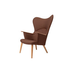 CH78 Mama Bear Lounge Chair, Passion 7101/oiled oak, Carl Hansen & S&oslash;n