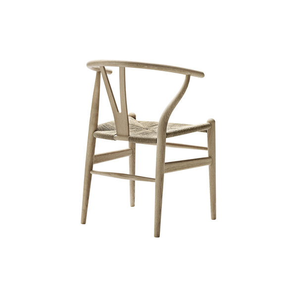 CH24 Wish Bone Chair, soap treated oak/natural CH24 Wish Bone Chair, soap treated oak/natural, Carl Hansen & Søn