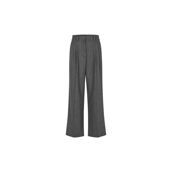 Milea Trousers, dark grey melange Milea Trousers, dark grey melange, Second Female
