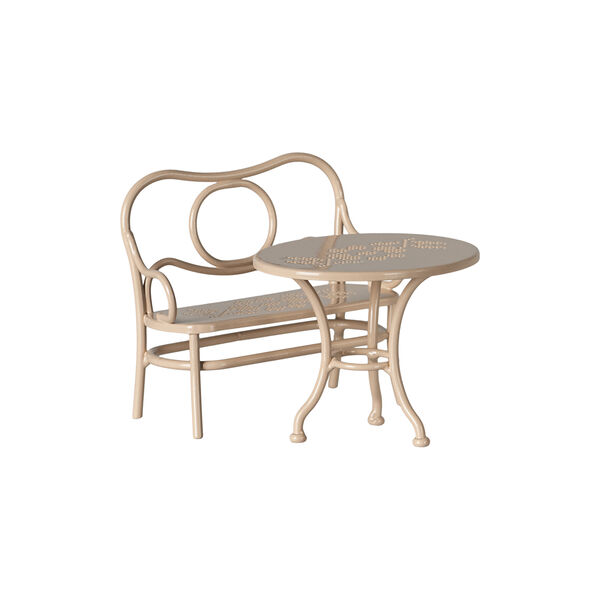 Big Mouse Caf&eacute; Set, pale pink, Maileg