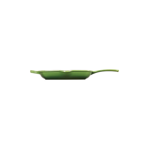 Signature cast iron square grillit 26 cm, bamboo green, Le Creuset