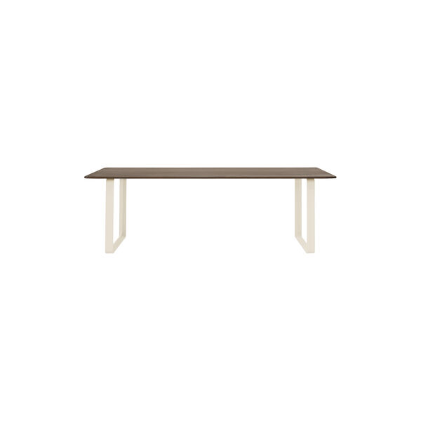 70/70 Table, solid smoked oak/sand, Muuto