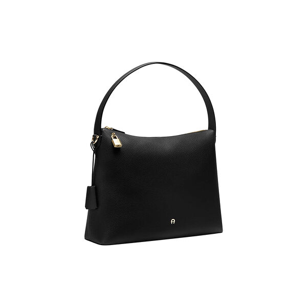 Delia Hobo Bag L, black Delia Hobo Bag L, black, Aigner