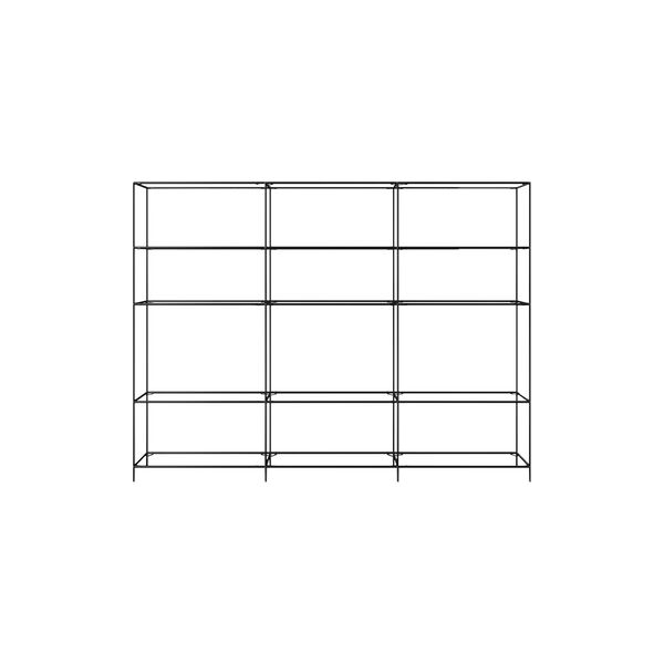 Original Shelf High, glass, Abstracta® System