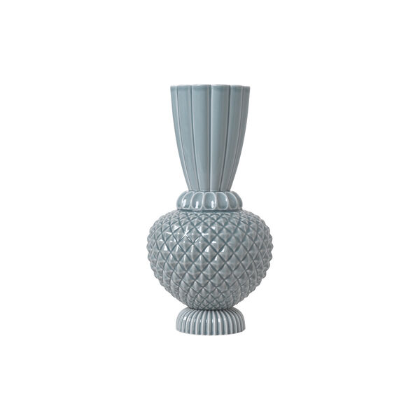 Samusrium Jumbobell vase, blue/grey, Dottir Nordic Design