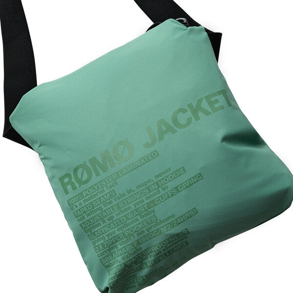 R&oslash;m&oslash; LW Rain Jacket Packable, sea grass, H2O Sportswear