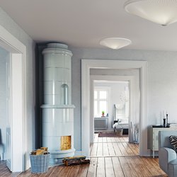 LE KLINT 26-80 Ceiling Lamp with Paper Shade, LE KLINT