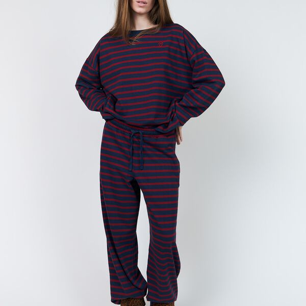 DemiLL Sweatshirt LS, bordeaux, Lollys Laundry