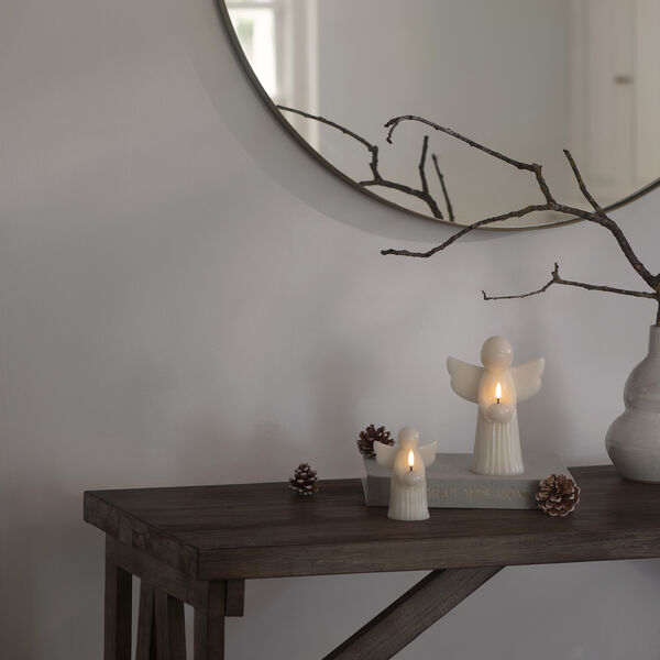 LED Smooth candle Angel 1 pcs | 9x12 | Vanilla, Uyuni Lighting