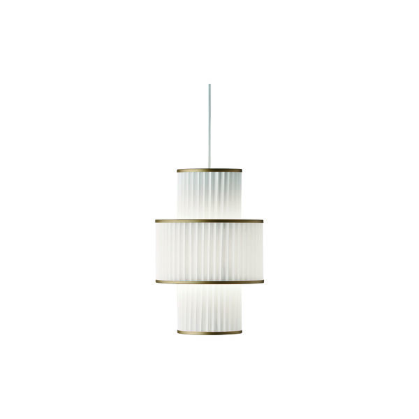 111 PLIVELLO Pendant Golden, white 111 PLIVELLO Pendant Golden, white, LE KLINT