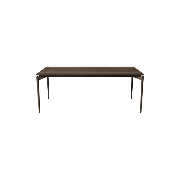 PURE Dining Table L190, smoked oak PURE Dining Table L190, smoked oak, Bruunmunch Furniture