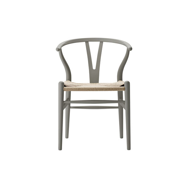 CH24 Wish Bone Chair, soft clay, Carl Hansen & S&oslash;n