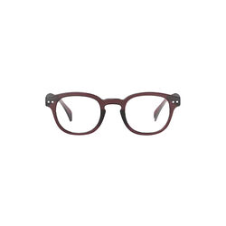 #C READING Glasses, old leather, IZIPIZI