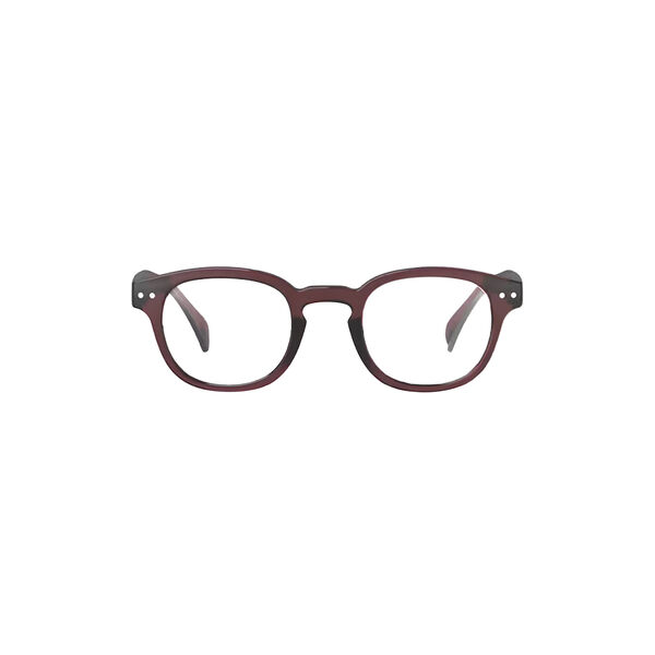 #C READING Glasses, old leather, IZIPIZI