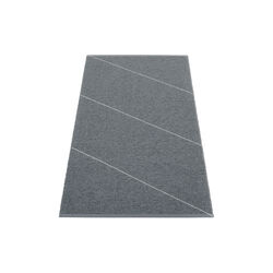Randy Plastic Rug, granit/grey, Pappelina