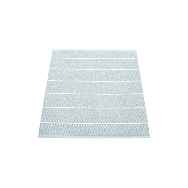 Carl Plastic Rug, blue fog/dove blue/vanilla, Pappelina