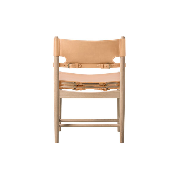 3237 The Spanish Dining Chair, natural/soap treated oak, Fredericia Furniture