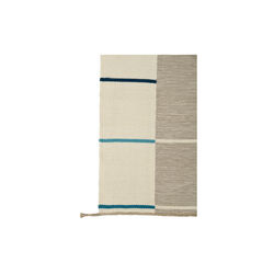 Rug VK-11, grey/white/blue, NORDICMODERN