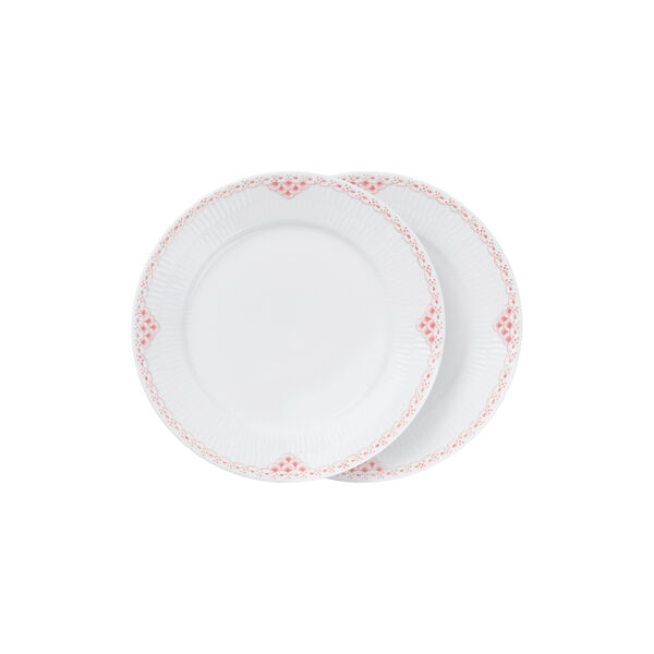 Coral Lace Plate &Oslash; 22 cm, 2 pcs, Royal Copenhagen