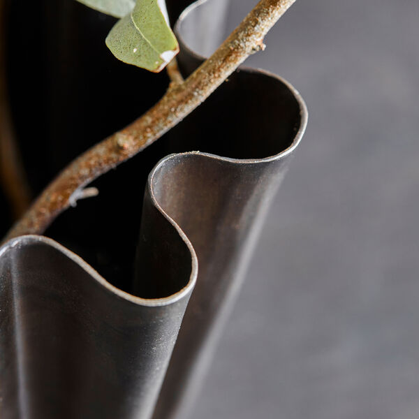 HDFlood Vase, antique brown, House Doctor