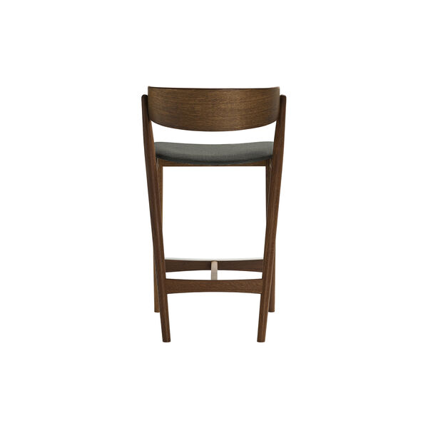Sibast No 7 Bar Chair, smoked oiled oak/dark grey, Sibast Furniture