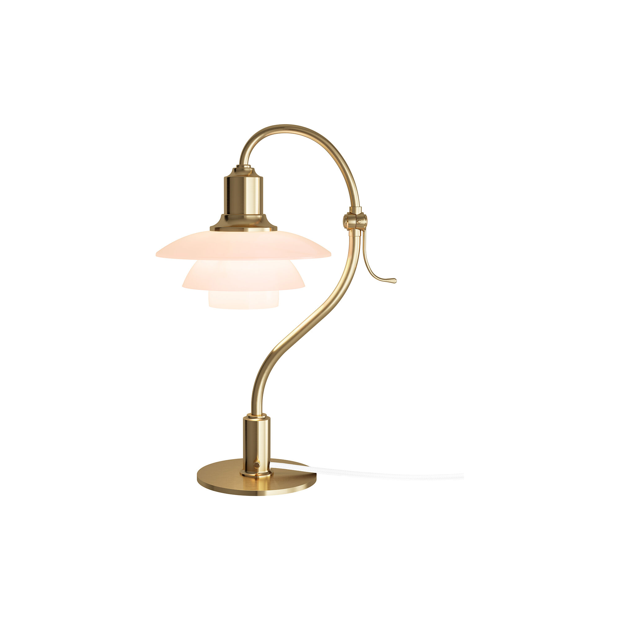 PH 2 2 Question Mark Pale Rose Table Lamp
