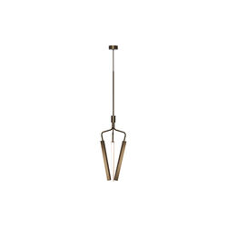 Angel 3 500 Chandelier, bronze, Rubn