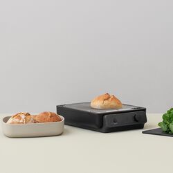 FOODIE Flatbed Toaster, black, RIG-TIG