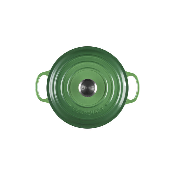 Signature round cast iron pot &Oslash; 20 cm, bamboo green, Le Creuset