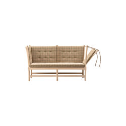 The Spoke-Back Sofa, Steelcut Beat 0335/soap treated beech, Fredericia Furniture