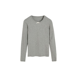 Messhu Long Sleeve Melange, grey melange, Aiayu