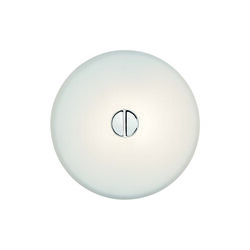 Mini Button Wall Lamp, glass, Flos