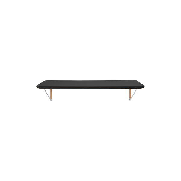 AB019 Wall Desk, black/oiled oak veneer, Carl Hansen & Søn