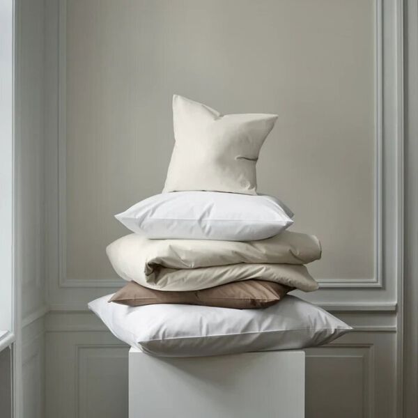 SUPIMA PERCALE Bedding, white, Georg Jensen Damask