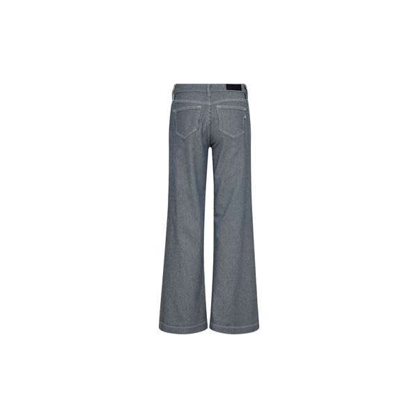 PD-Gilly French Jeans Blue Ocean Stripe, denim blue, Pieszak