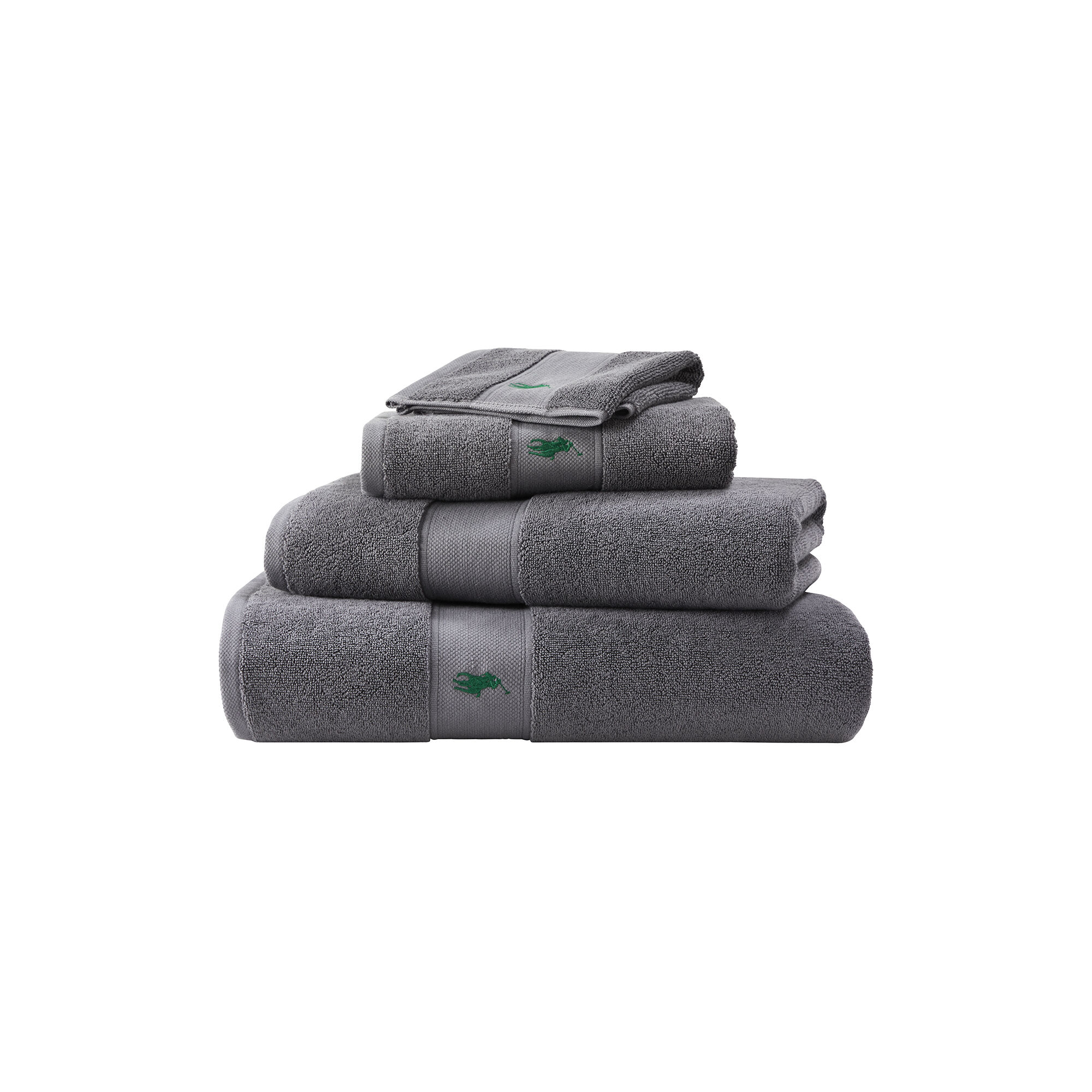 Ralph lauren grey towels sale